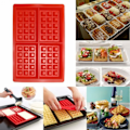 Miniatyrbilde 4 av 5: Vaffelform i ovnen / Silikon Bakeform - Lag Vafler i