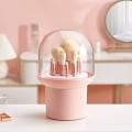 Miniatyrbilde 3 av 5: Kreative sminkebørsteholdere med lokk, støvtett sminkebørste