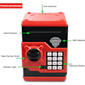 Miniatyrbillede 4 af 5: Elektronisk sparegris med automatisk penge-scroll, Mini ATM-boks