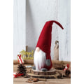 Miniatyrbild 3 av 3: Jultomte Handgjord Svensk Tomte, Jultomte Dekoration Prydnader Tack Säga Dag Gåvor Svenska Tomtar Tomte 16 Tum (Röd)