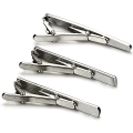 Miniatyrbilde 4 av 4: 3 stk slipsklips for menn Klassisk slipsklips slipsklips for vanlige
