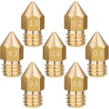 Miniatyrbillede 2 af 5: 16 stk. MK8 3D-printer dyse til Makerbot Creality CR