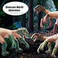 Miniatyrbillede 2 af 4: Dinosaur finger og dukke handi Dino T-rex dukker dyr Raptor
