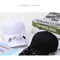 Miniatyrbillede 3 af 5: Unisex Baseball Cap med Solvifte Solhat Åndbar Bomuldsvisir