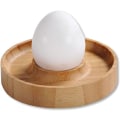 Miniatyrbild 4 av 4: 4 st äggkopp - Material: bambu - Diameter: 10 cm - Höjd: 3 cm