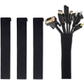 Miniatyrbillede 1 af 5: Kabelskjuler Kabelorganisator【4 Pak x 50cm】, Skjul Ledninger Hylstre Fleksibel