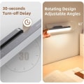 Miniatyrbilde 2 av 2: LED-skrivebordslampe, Baseus nattlys magnetisk berøring bordlampe, dimm