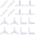 Miniatyrbillede 1 af 5: Akvarie Airline Slangeforbindelser Plast Inline Ventil, 40-Stykke