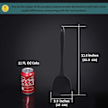 Miniatyrbilde 2 av 4: Wok-spatel, sømløs nonstick ett stykke silikon wok-spatel, 48