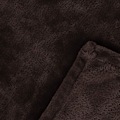 Miniatyrbillede 3 af 3: Blød flanel fleece tæppe til sofaer/sofaer/stole/couch - Lysebrun, varmt og behageligt 150x210CM