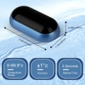Miniatyrbilde 4 av 5: Akvarie Termometer, LED Touch Screen Digital Vann Termometer,