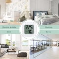 Miniatyrbild 3 av 5: 2 stycken, Liten digital termometer hygrometer med hög precision, fo
