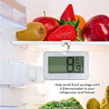 Miniatyrbild 4 av 5: Suo SI Kylskåpstermometer, Mini LCD Digital Vattentät Kylskåp Fre