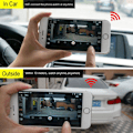 Miniatyrbild 4 av 5: Dash Cam 1080P WiFi 170° Vidvinkel Wdr Cam Dash Cam Bil Dvr Driv