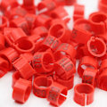 Miniatyrbillede 5 af 5: 100 stk./pose 16MM 001-100 nummererede plastik fjerkræ flerfarvede Goo