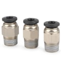 Miniatyrbilde 2 av 5: 10 stk pneumatiske koblinger PC4-M10, 4mm pneumatiske koblinger for