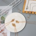 Miniatyrbilde 4 av 5: 3 stk Vennskapshalskjede Anheng GULL gull