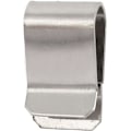 Miniatyrbild 4 av 4: 20 st rostfria fjäder U-klämmor silverfärgade 21,4 mm x 12 mm