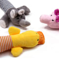 Miniatyrbillede 2 af 5: 3 stk. hundelegetøj, pivelegetøj til hunde, kæledyr hvalpe tyggelegetøj