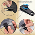 Miniatyrbilde 2 av 5: 10 stk presenningklips teltklips markiseklemme klips markiser f
