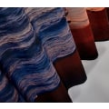 Miniatyrbillede 5 af 5: Strand bruseforhæng, Ocean Waves solnedgangsmønster til badeværelse dec