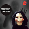 Miniatyrbillede 5 af 5: JIGSAW SAVMASK MED SYNTHETISK HÅR - Perfekt til karneval og Halloween