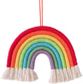 Regnbågsväggbonad i macramé, gobeläng för boho-dekoration pojkar R
