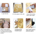 Pikkukuva 5 / 5: Puun seinätarra 3D DIY seinätarra taide kodin sisustus olohuone