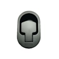 Miniatyrbillede 3 af 3: Recliner-reservedele, sort metalgreb til recliner