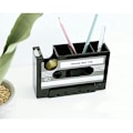 Miniatyrbilde 4 av 5: Retro kassettdispenser for skrivebord, blyantholder, pennbeholder,