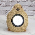 Miniatyrbillede 3 af 3: Solcelle Have Dekorative Lys Udendørs Sol Lanterne Havebelysning Bord Lanterne Dekoration Lampe til Hjem (Lille Fugl)
