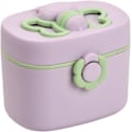 Miniatyrbild 1 av 3: (lila) Baby Formula Dispenser, 410ML Bärbar Mjölkpulver Mätare