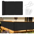 Miniatyrbillede 1 af 4: 100 x 400 cm, Balkonbeskyttelse mod nysgerrige blikke, vind- og UV-beskyttelse,