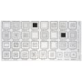 Miniatyrbillede 4 af 5: 4 stk. Universal Bga Stencil Til Mtk Msm Ipad Cpu Ram Pm Power Ic R