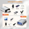 Pikkukuva 4 / 5: 4-pakkauksen USB-Type-C 3.2 -adapterisarja: 2 USB-Type-C- ja 2 Type-C-USB-adapteria