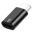 Android Micro USB till USB C OTG-adapter svart black