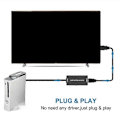 Miniatyrbild 5 av 5: Scart till HDMI-omvandlare Ljudomvandlare Videokabelboxadapter Stöder 1080P HD-omvandlingsadapter