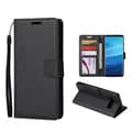 Samsung Galaxy S9 Plus Plånboksfodral Läderfodral Svart svart black