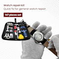 Miniatyrbild 5 av 5: Verktygssats för klockreparationer Batteribyte Boettöppnare