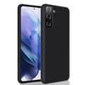 Ohut musta Galaxy S21 Plus -suojakuori 1mm TPU musta black