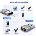 Pikkukuva 2 / 5: 4-pakkauksen USB-Type-C 3.2 -adapterisarja: 2 USB-Type-C- ja 2 Type-C-USB-adapteria