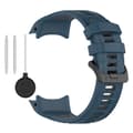 Garmin Instinct 3 kaksivärinen silikoniranneke, sininen, malli 1 Blue