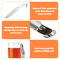 Miniatyrbild 3 av 5: Te-infuser, 3-delad tekula, te-infuser, tekuleinfuser, te-infuser, infuser, tekula, tefilter