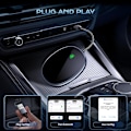 Miniatyrbild 2 av 5: Trådlös Carplay Dongel Adapter för iPhone, 2024 Senaste Plug & Play Trådlös Carplay, för Bilar Sedan 2015 & för Apple och iOS 10+