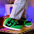 Miniatyrbild 3 av 3: Sneakertofflor Unisex One-size Sneakertofflor Jordan Style 2 Svart