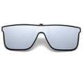 Sport Clip On Solglasögon Flip Up Silver silver