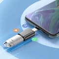 Miniatyrbilde 3 av 4: USB-C OTG-adapter Type-C hann USB 2.0 hunn svart black