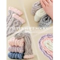 Miniatyrbild 4 av 5: Fuzzy Socks Mjuka Mysiga Fluffiga Tofflor Vinter Varma Plyschstrumpor Julstrumpor Fyllnadsgåvor Presenter till Kvinnor