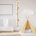 Miniatyrbild 5 av 5: Höjdväxtdiagram för bebisar, Höjdtabell i canvas för barn, bebisar, småbarn, pojkar, flickor, Träväxtdiagram för vägg, rum, barnkammare, Hängbar
