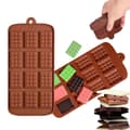 Silikonform Choklad Mini Chokladkakor Godis Bakning